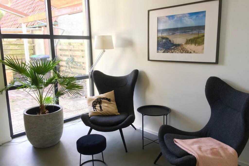 Luxe Vakantiehuis Met Sauna De Barn Bergen Esterno foto