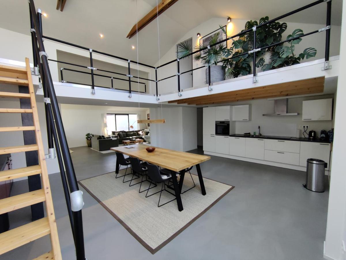 Luxe Vakantiehuis Met Sauna De Barn Bergen Esterno foto